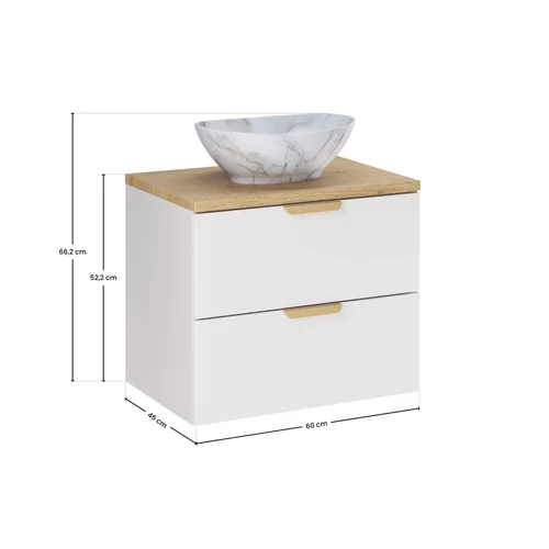 Bútorszett Aster White, 60 cm