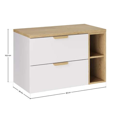 Bútorszett Aster White, 80 cm