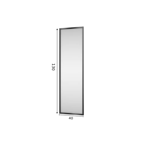 Elegáns fekete színben a tökéletes tükörkép.  Arizona tükör  fekete