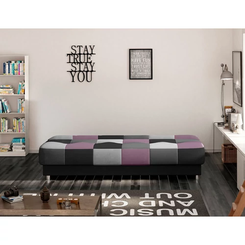Modern designú fekete kanapé