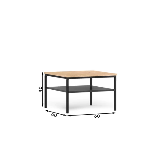 Elegáns design a nappalihoz.  Lanzzi 60 dohányzóasztal