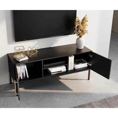 Modern tv szekrény black matt kivitelben