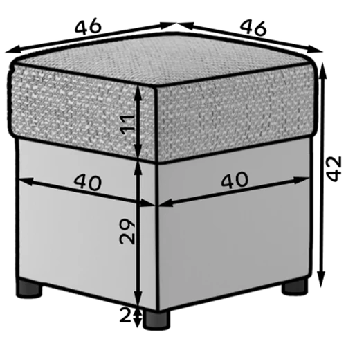 Barna Pouf r3 puff