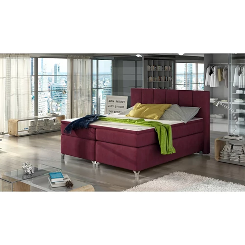 Basilio piros boxspring ágy