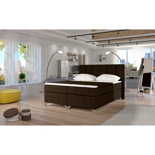 Basilio barna boxspring ágy