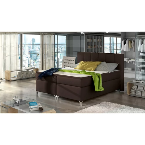Basilio barna boxspring ágy