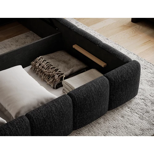 Edvige ágy steppelt kárpit közelről