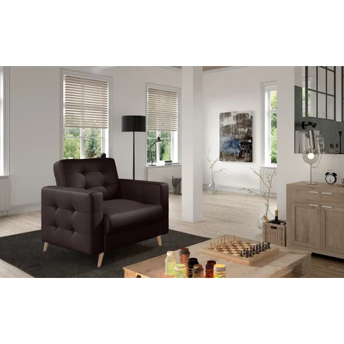 Asgard 1f brown színű fotel