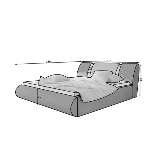 Flavio 180x200-as matrac