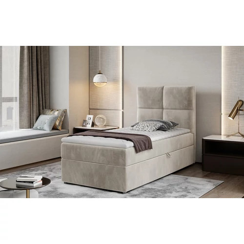 Rivia 90x200 boxspring ágy bézs