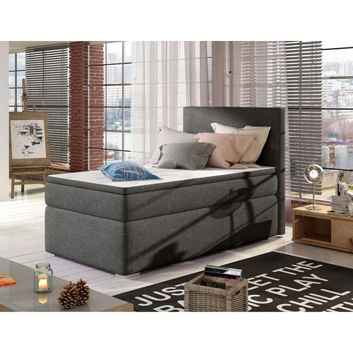 Rocco 90x200 boxspring ágy szürke színben