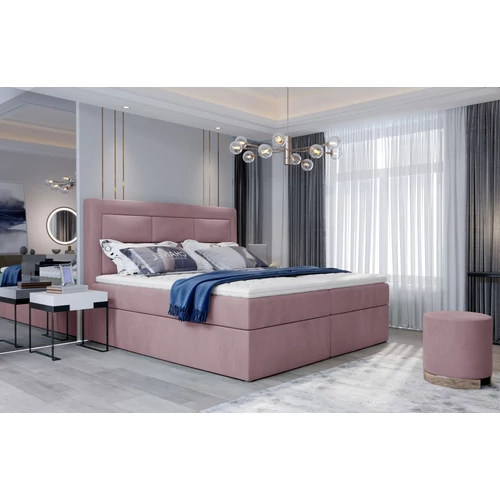 Vivre rózsaszín boxspring ágy