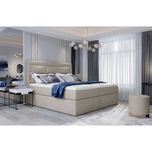 Vivre 180x200 boxspring ágy bézs színben