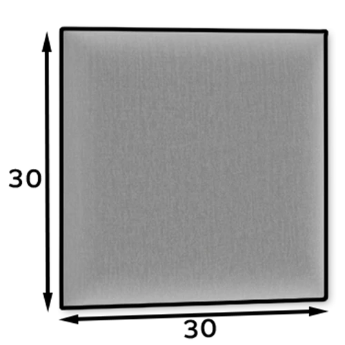 Quadratta 30x30 barna kárpitos panel