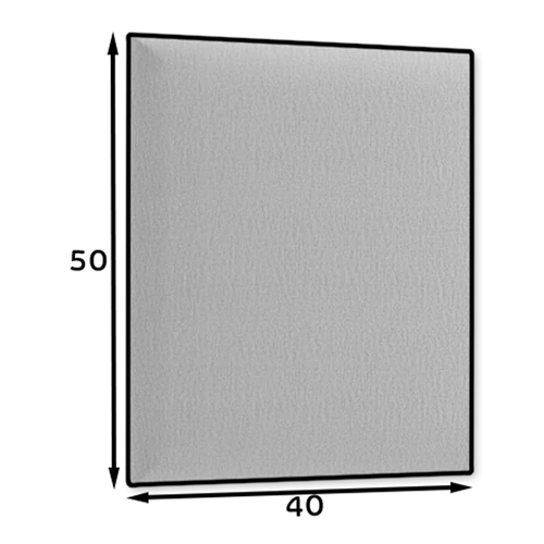 Sötét grafit színű Quadratta kárpitos panel
