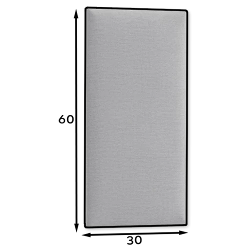 Quadratta 60x30 kárpitozott panel világosbarna színben