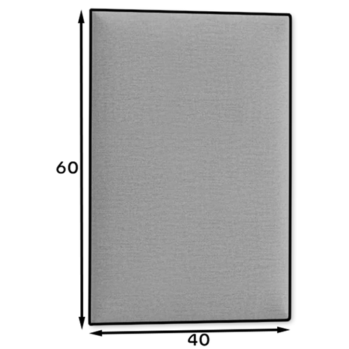 Quadratta 60x40 kárpitos panel  sárga szín