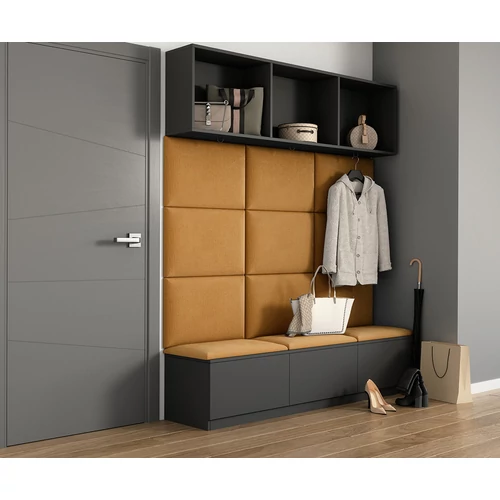 Quadratta 180x120 kárpitos sárga panel
