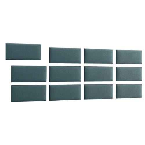 Kék Quadratta kárpitos panel