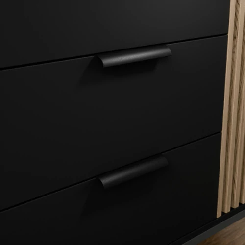 Fekete és artisan oak kombináció