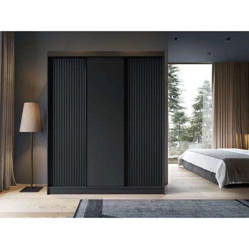 Prescco III tolóajtós szekrény  modern design