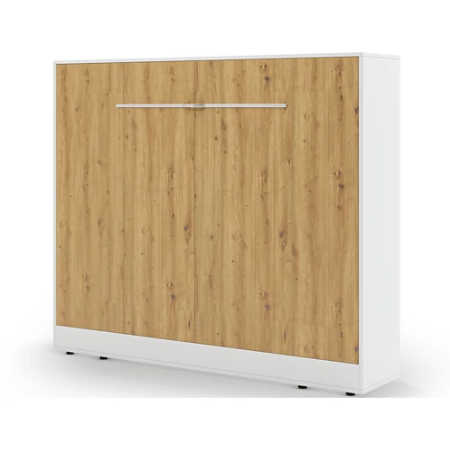 Devesto vízszintes falba hajtható ágy 140 cm, Artisan Tölgy, LED