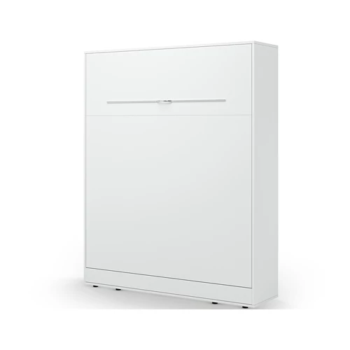 Devesto függőleges falba hajtható ágy 160 cm, Fehér, LED