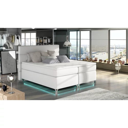 Amadeo 140X200, Ledes Boxspring ágy, Fehér, Lágy 17