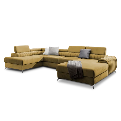 Lacante ülőgarnitúra, bal, sárga
