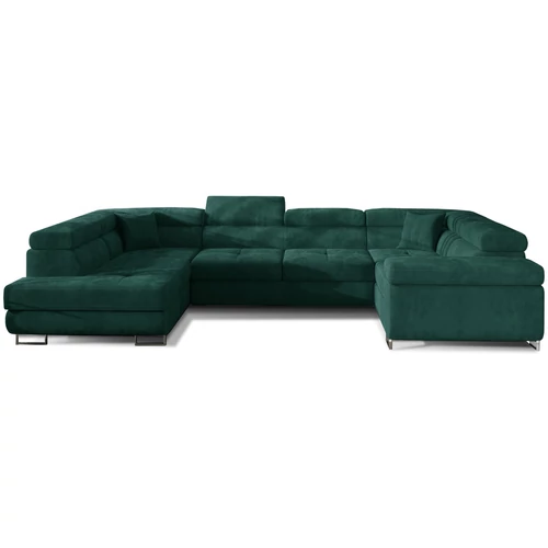Letto ülőgarnitúra, bal, sötétzöld