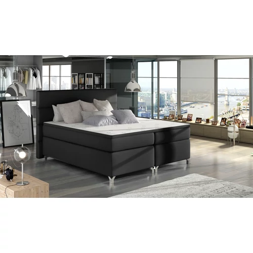 Amadeo 160x200 boxspring ágy  fekete