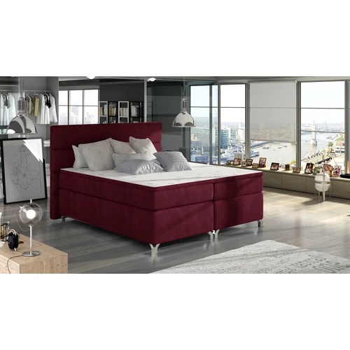 Amadeo 180x200 boxspring ágy  piros