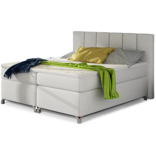 Basilio 140x200 boxspring ágy  fehér