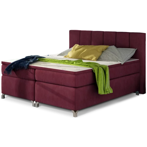 Basilio 180x200 boxspring ágy  piros