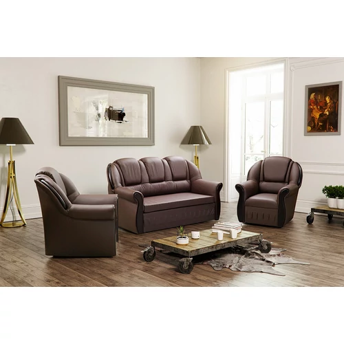 Lord 3+1+1 lounge ülőgarnitúra szett, barna