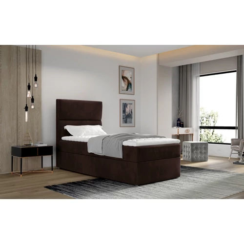 Arco 90x200 boxspring ágy  sötétbarna