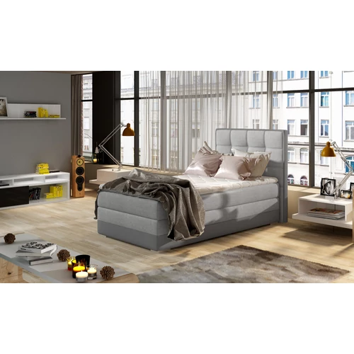 Aster 90x200 boxspring ágy  szürke