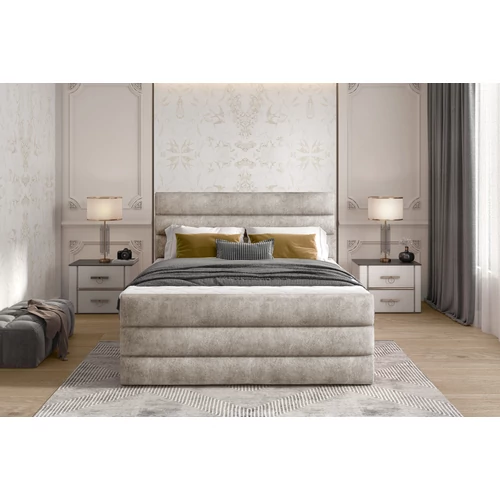 Cande 180x200 boxspring ágy  szürke