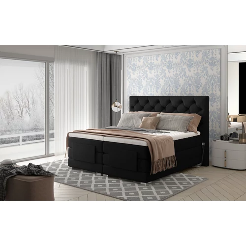 Lóhere 160x200 boxspring ágy  sötétbarna
