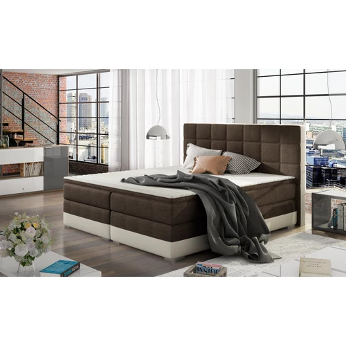 Damaso 180x200 boxspring ágy  barna