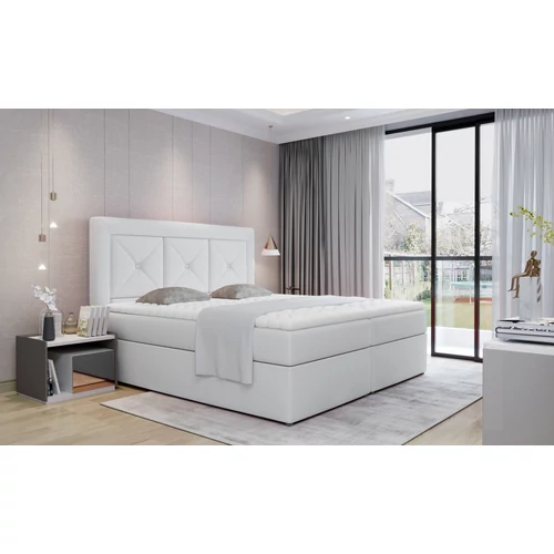 Idris 180x200 boxspring ágy  fehér