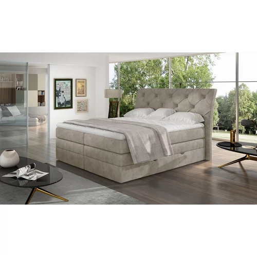 Mirabel 160x200 boxspring ágy  bézs