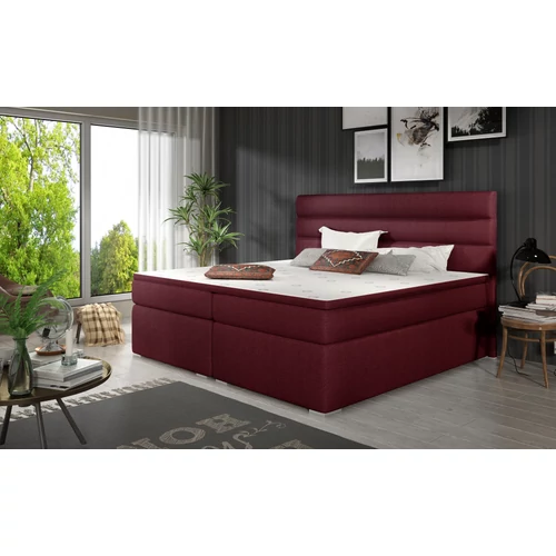 Puha 160x200 boxspring ágy  lila