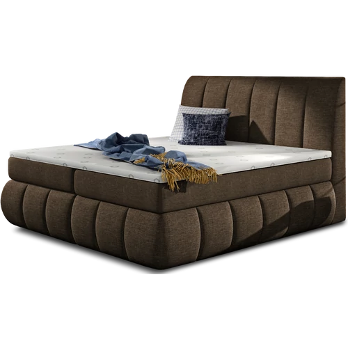 Vincenzo 180x200 boxspring ágy  barna