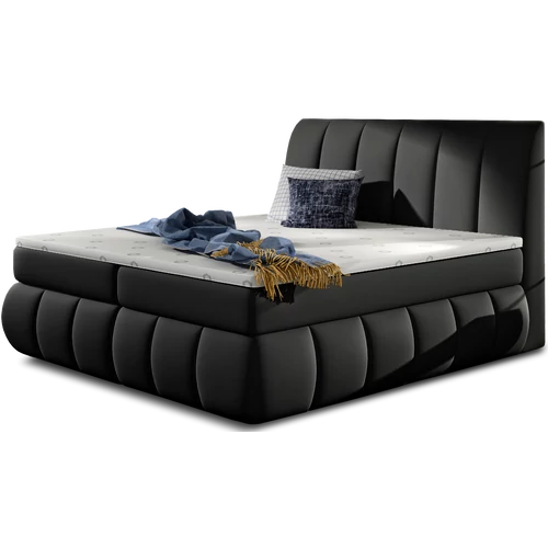Vincenzo 180x200 boxspring ágy  fekete