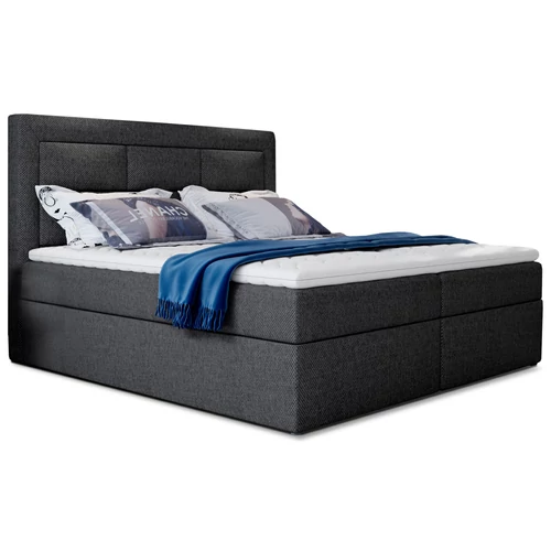 Vivre 160x200 boxspring ágy  sötétszürke
