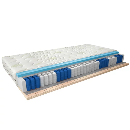 Palmo zsebmatracok 140x200 aloevera matrac, fehér