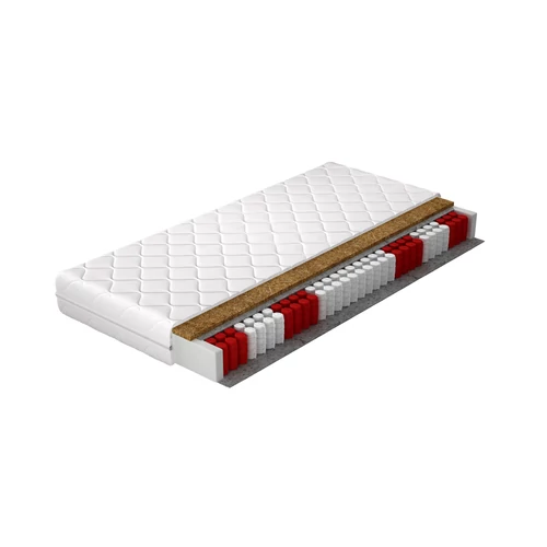 Pini zsebmatracok 200x200 hipoallergén huzat matrac, fehér
