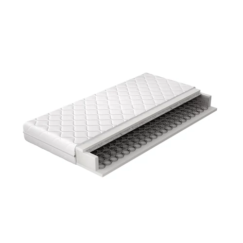 Bonnell matracs orsola 90x200 hipoallergén huzat matrac, fehér