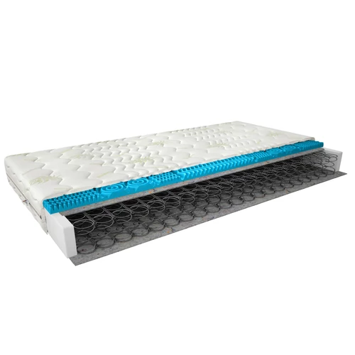 Bonnell olivia matracok 160x200 aloevera matrac, fehér